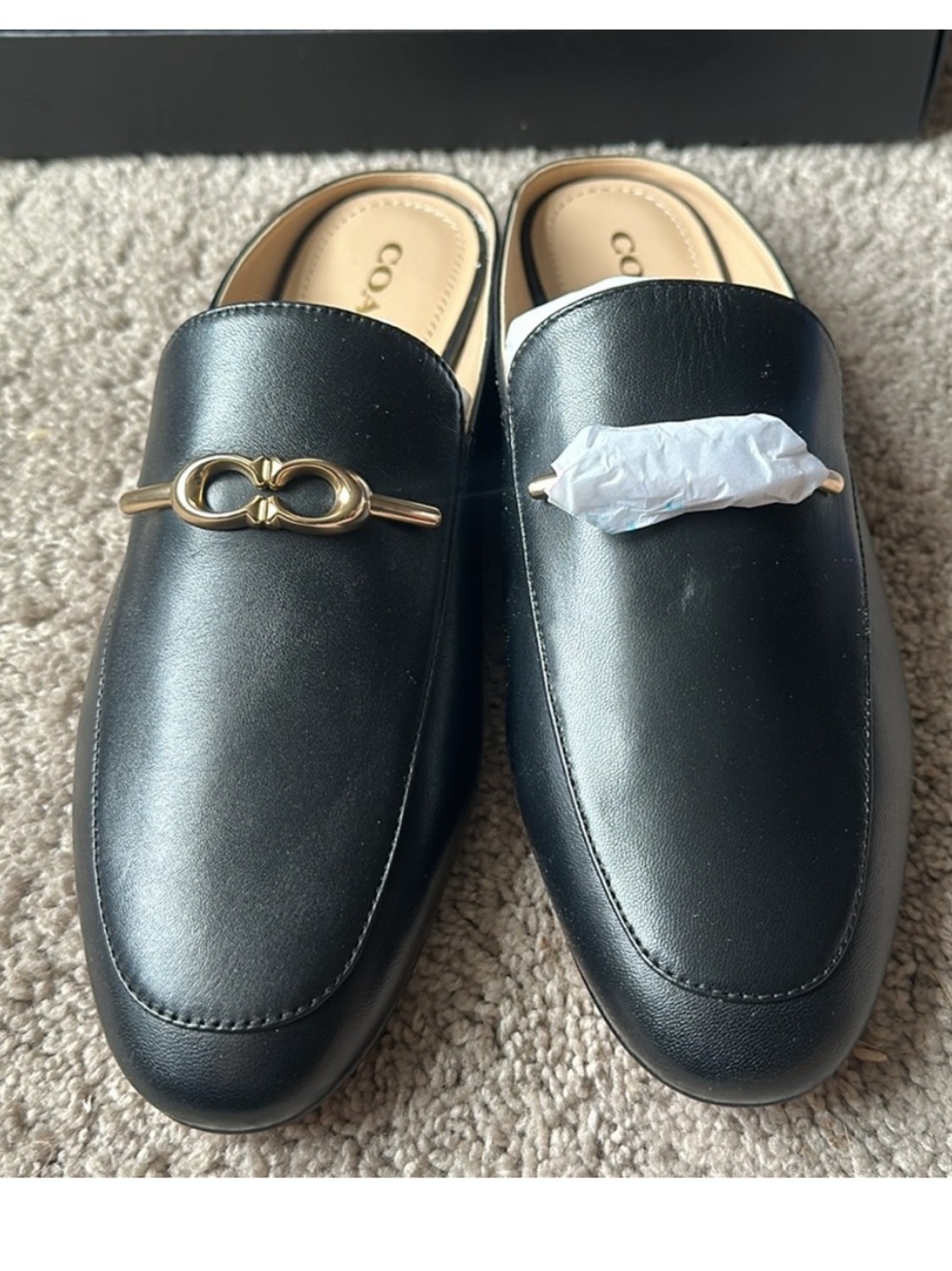 NWT Coach Sienna Slide Black
Size 9.5